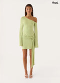 Let You Go Mini Dress - Pistachio - Mini Dresses