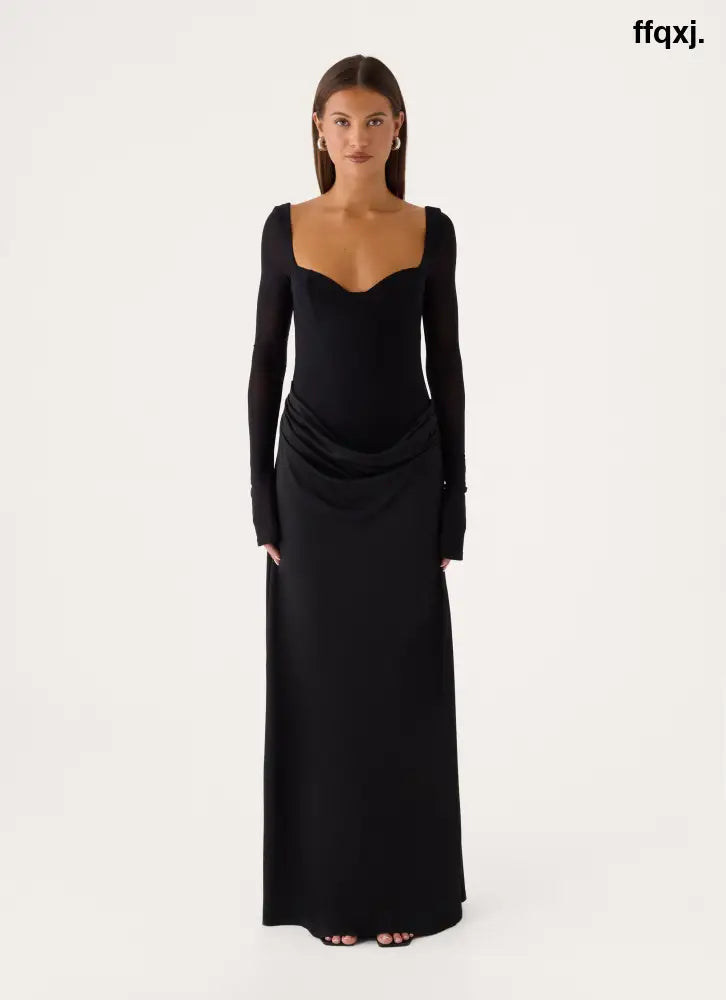 Miralyn Maxi Dress - Black - Maxi Dresses
