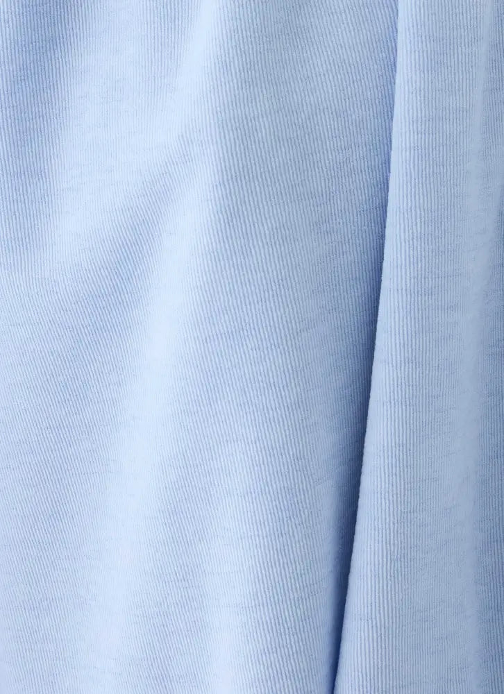 Nilima Draped Top - Blue - Shirts + Blouses